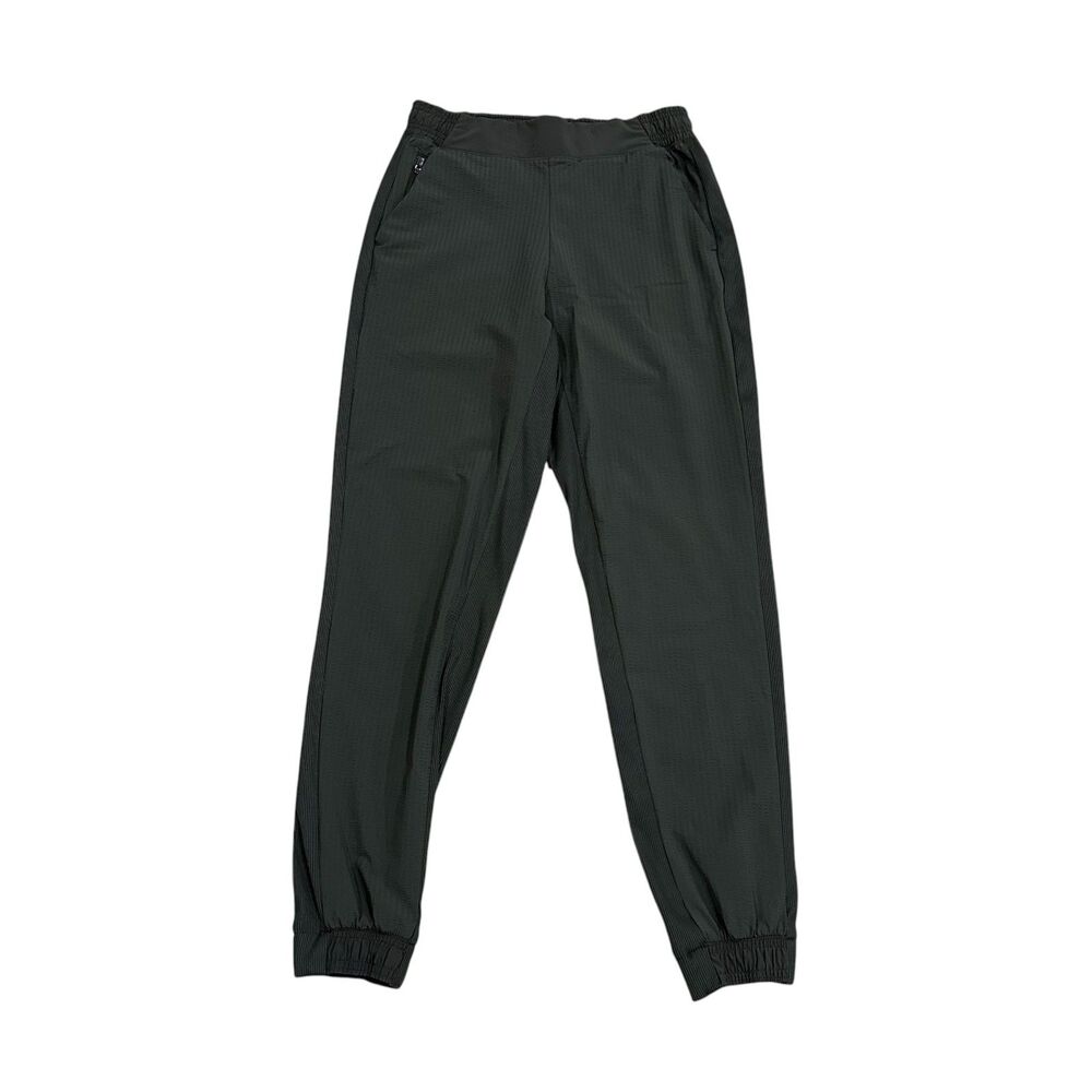 Athleta Textured Brooklyn Jogger in Olive Green Size 0
